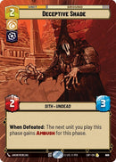Image for Deceptive Shade (Hyperspace Foil) (920) (Legends of the Force) - Star Wars: Unlimited