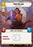 Image for Depa Billaba - A Higher Purpose (Hyperspace Foil) (939) (Legends of the Force) - Star Wars: Unlimited