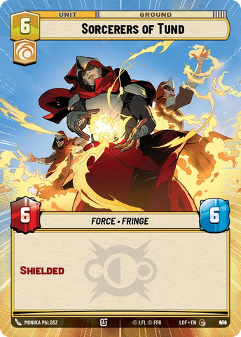 Image for Sorcerers of Tund (Hyperspace Foil) (954) (Legends of the Force) - Star Wars: Unlimited