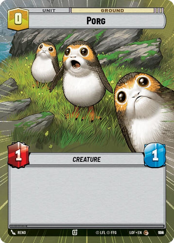 Image for Porg (Hyperspace Foil) (994) (Legends of the Force) - Star Wars: Unlimited