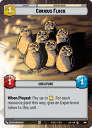 Image for Curious Flock (Hyperspace Foil) (995) (Legends of the Force) - Star Wars: Unlimited