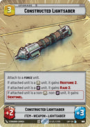 Image for Constructed Lightsaber (Hyperspace Foil) (1001) (Legends of the Force) - Star Wars: Unlimited