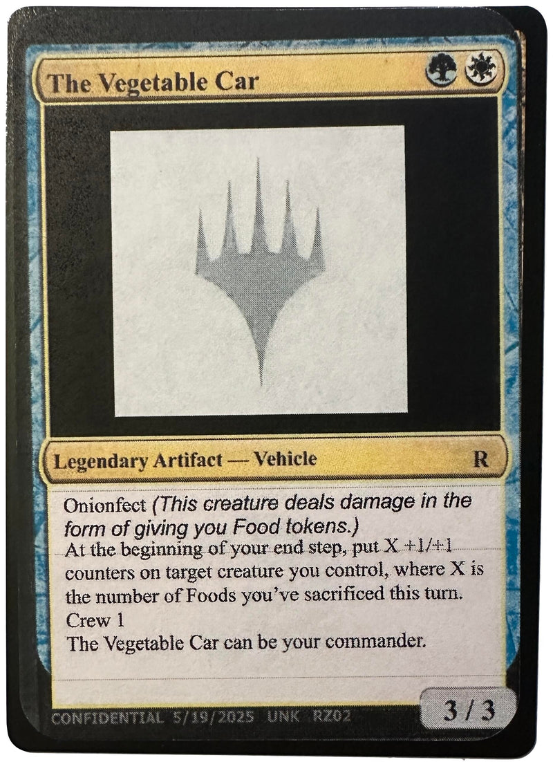 Image for The Vegetable Car - Magic: The Gathering
