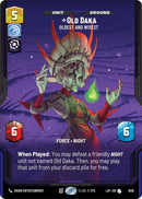 Image for Old Daka - Oldest and Wisest (Prestige) (1026) (Legends of the Force) - Star Wars: Unlimited