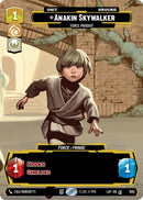 Image for Anakin Skywalker - Force Prodigy (Prestige) (1052) (Legends of the Force) - Star Wars: Unlimited