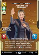 Image for Leia Organa - Extraordinary (Serialized) (1128) (Legends of the Force) - Star Wars: Unlimited