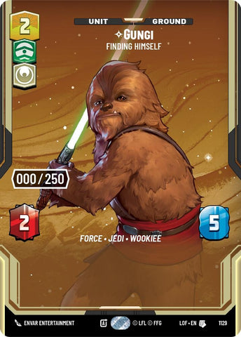 Image for Gungi - Finding Himself (Serialized) (1129) (Legends of the Force) - Star Wars: Unlimited