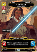 Image for Adi Gallia - Stern and Focused (Serialized) (1152) (Legends of the Force) - Star Wars: Unlimited