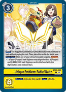 Image for Unique Emblem: Fable Waltz (BT22-098 U) - Digimon Card Game