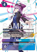 Image for Sayo (BT22-102 SEC) - Digimon Card Game