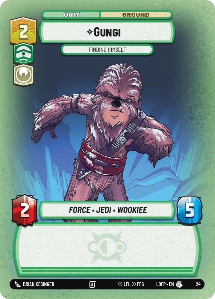 Image for Gungi - Finding Himself (Foil) (24) - Star Wars: Unlimited