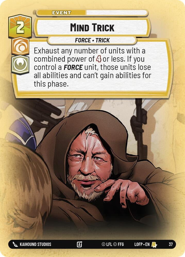 Image for Mind Trick (Foil) (37) - Star Wars: Unlimited