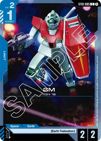 Image for GM (ST01-005) (Starter Deck 01: Heroic Beginnings) - Gundam Card Game