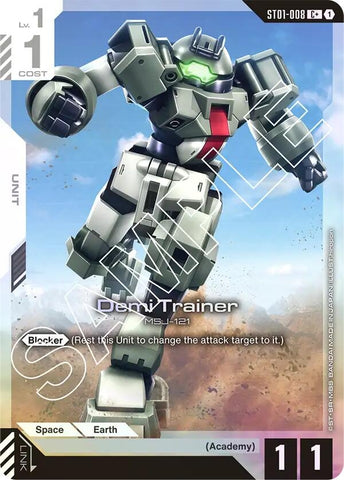 Image for Demi Trainer (C+) (ST01-008) (Starter Deck 01: Heroic Beginnings) - Gundam Card Game
