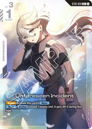Image for Unforeseen Incident (C+) (ST01-014) (Starter Deck 01: Heroic Beginnings) - Gundam Card Game