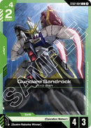Image for Gundam Sandrock (ST02-004) (Starter Deck 02: Wings of Advance) - Gundam Card Game