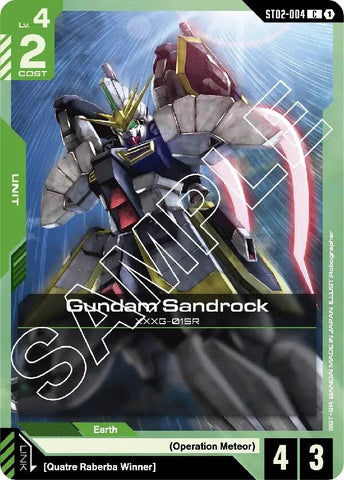 Image for Gundam Sandrock (ST02-004) (Starter Deck 02: Wings of Advance) - Gundam Card Game