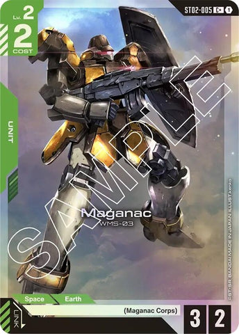 Image for Maganac (C+) (ST02-005) (Starter Deck 02: Wings of Advance) - Gundam Card Game