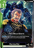 Image for The Blue Giant (ST03-014) (Starter Deck 03: Zeon's Rush) - Gundam Card Game