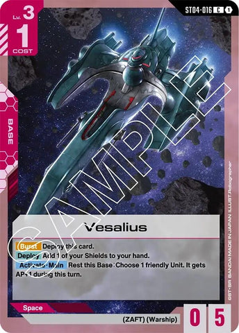 Image for Vesalius (ST04-016) (Starter Deck 04: SEED Strike) - Gundam Card Game