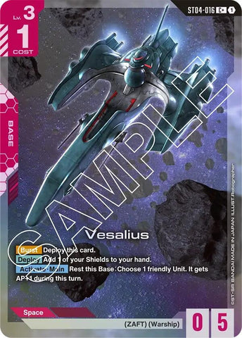 Image for Vesalius (C+) (ST04-016) (Starter Deck 04: SEED Strike) - Gundam Card Game