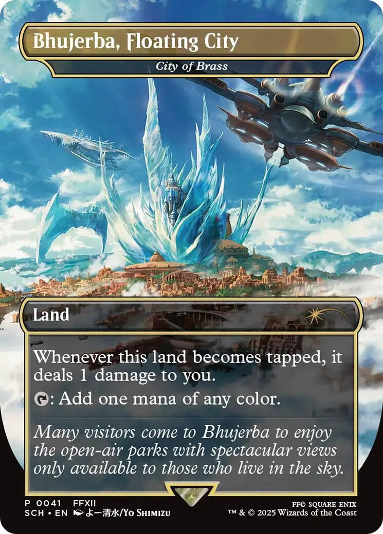 Image for Bhujerba, Floating City - City of Brass (41) (Game Day & Store Championship Promos) - Magic: The Gathering