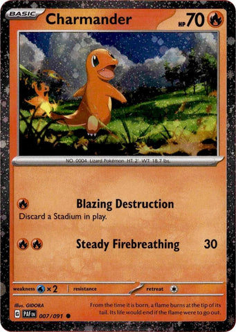 Image for Charmander - 007/091 (Cosmos Holo) (007/091) (Miscellaneous Cards & Products) - Pokemon