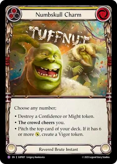Image for Numbskull Charm (SUP007) - Flesh and Blood TCG