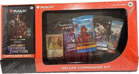 Image for Outlaws of Thunder Junction Deluxe Commander Kit - Desert Bloom - Magic: The Gathering
