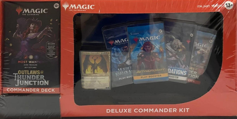 Image for Outlaws of Thunder Junction Deluxe Commander Kit - Most Wanted - Magic: The Gathering