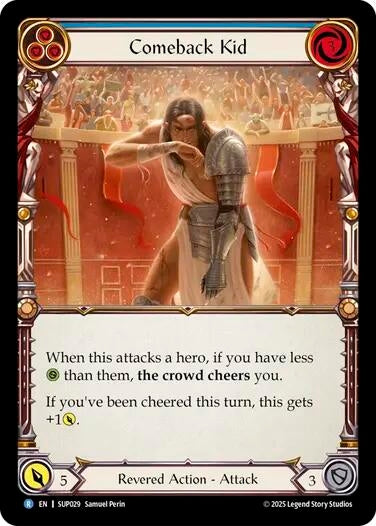 Image for Comeback Kid (Blue) (SUP029) - Flesh and Blood TCG