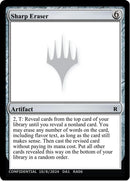 Image for Sharp Eraser - Magic: The Gathering