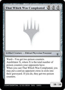 Image for That Which Was Compleated - Magic: The Gathering