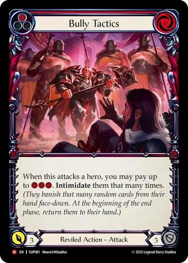 Image for Bully Tactics (SUP081) - Flesh and Blood TCG