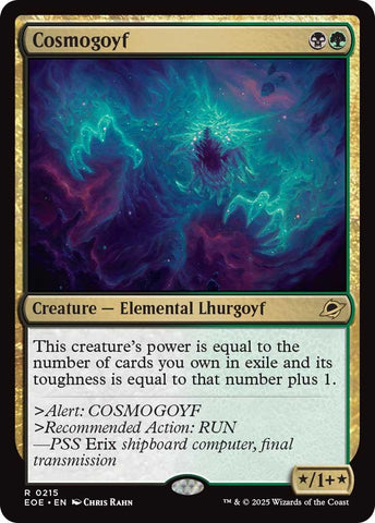 Image for Cosmogoyf (215) (Edge of Eternities) - Magic: The Gathering