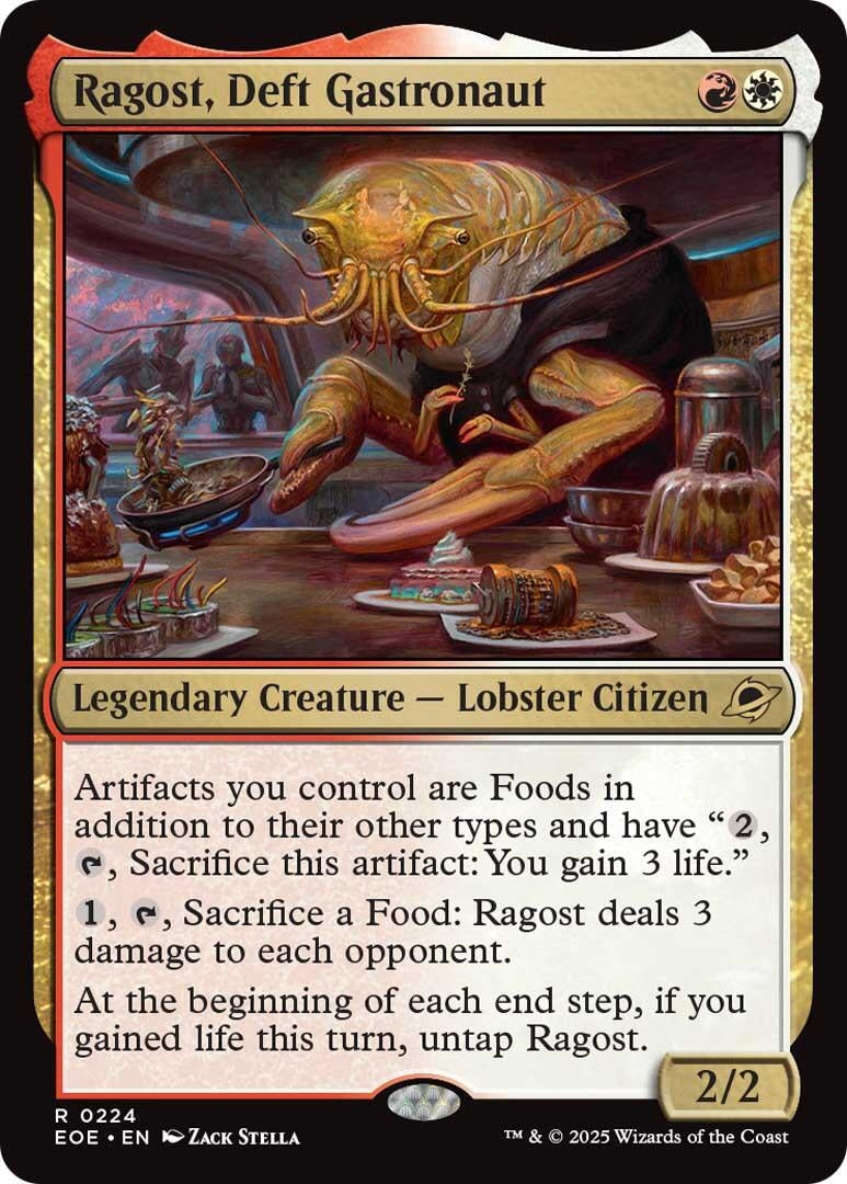 Image for Ragost, Deft Gastronaut (224) (Edge of Eternities) - Magic: The Gathering