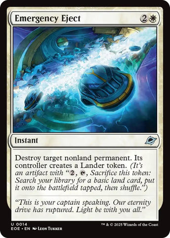 Image for Emergency Eject (14) (Edge of Eternities) - Magic: The Gathering