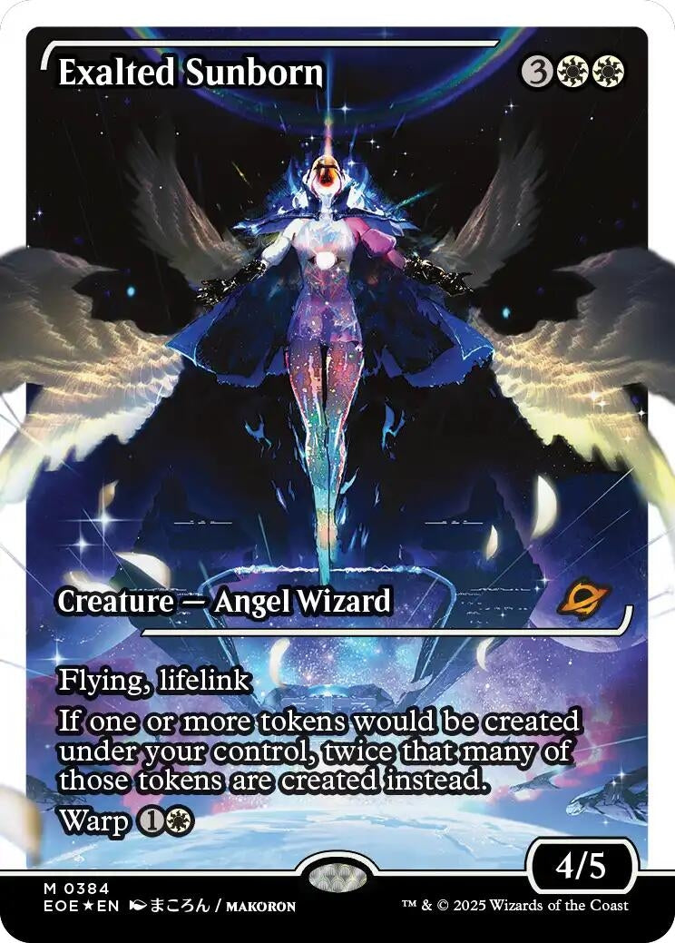 Image for Exalted Sunborn (Showcase) (Fracture Foil) (384) (Edge of Eternities) - Magic: The Gathering