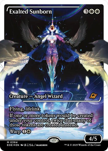 Image for Exalted Sunborn (Showcase) (Fracture Foil) (384) (Edge of Eternities) - Magic: The Gathering