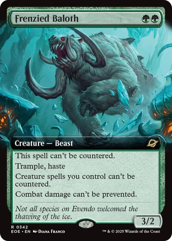 Image for Frenzied Baloth (Extended Art) (342) (Edge of Eternities) - Magic: The Gathering