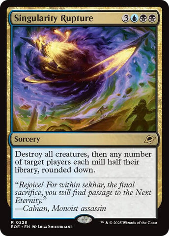 Image for Singularity Rupture (228) (Edge of Eternities) - Magic: The Gathering