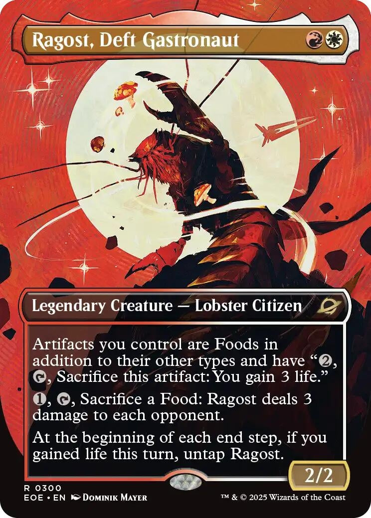 Image for Ragost, Deft Gastronaut (Borderless) (300) (Edge of Eternities) - Magic: The Gathering