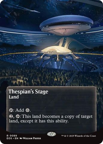 Image for Thespian's Stage (0089) (Borderless) (89) (Edge of Eternities: Stellar Sights) - Magic: The Gathering