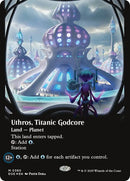 Image for Uthros, Titanic Godcore (Borderless) (Galaxy Foil) (380) (Edge of Eternities) - Magic: The Gathering