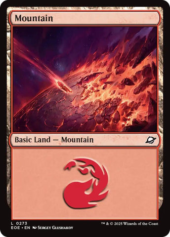 Image for Mountain (0273) (273) (Edge of Eternities) - Magic: The Gathering