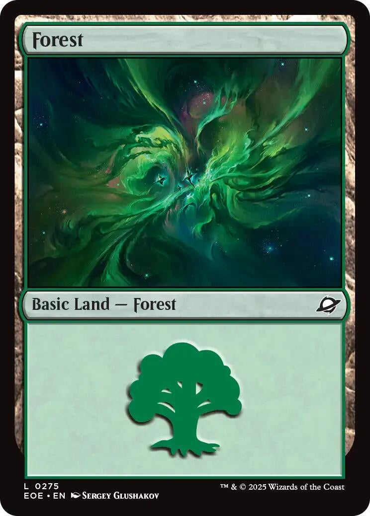 Image for Forest (0275) (275) (Edge of Eternities) - Magic: The Gathering