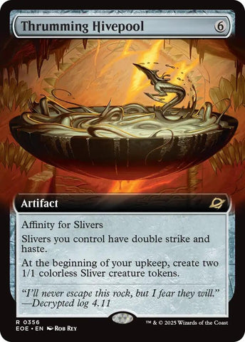 Image for Thrumming Hivepool (Extended Art) (356) (Edge of Eternities) - Magic: The Gathering