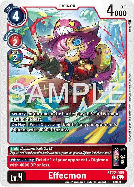 Image for Effecmon (BT22-009 C) - Digimon Card Game