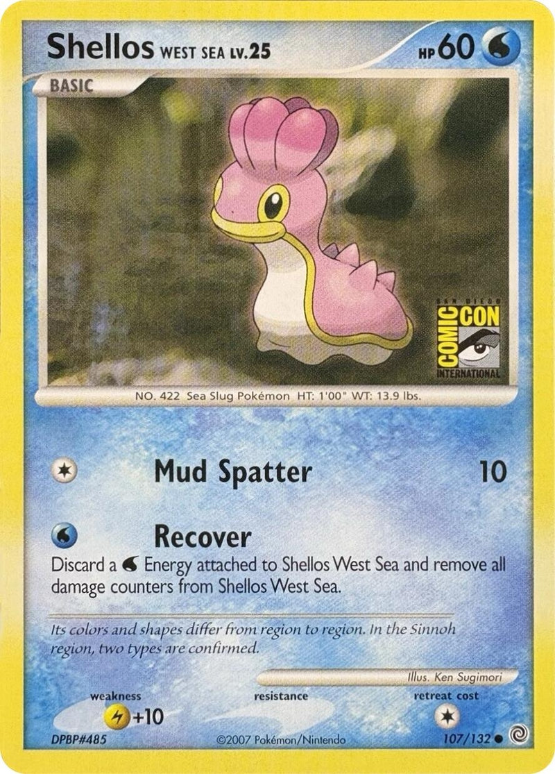Image for Shellos West Sea (SDCC 2007) (107/132) (Miscellaneous Cards & Products) - Pokemon