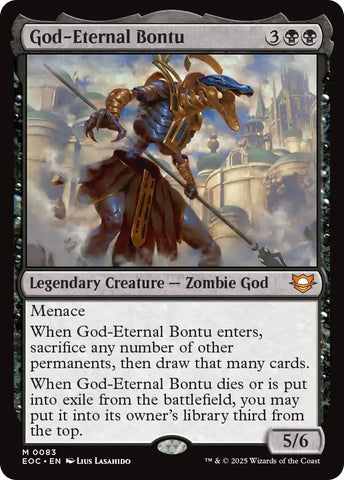 God-Eternal Bontu (83) (Commander: Edge of Eternities)